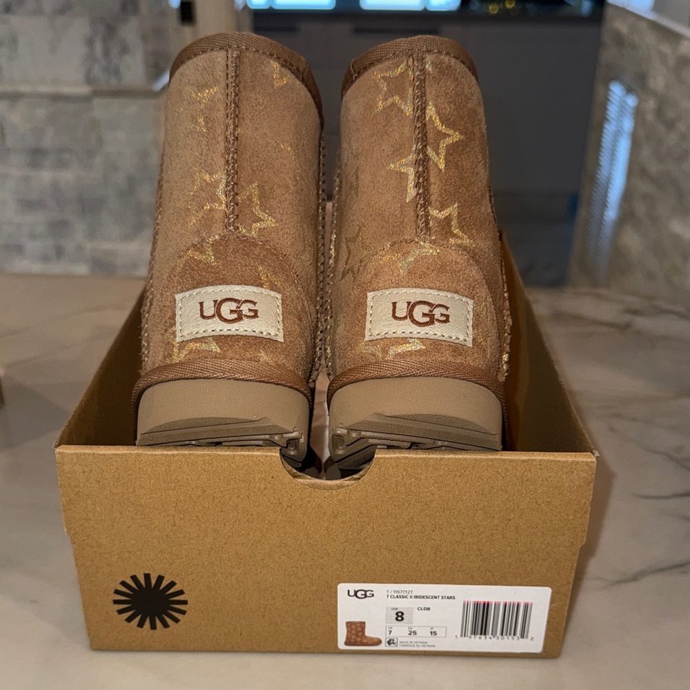 UGG Tan Starry Boots